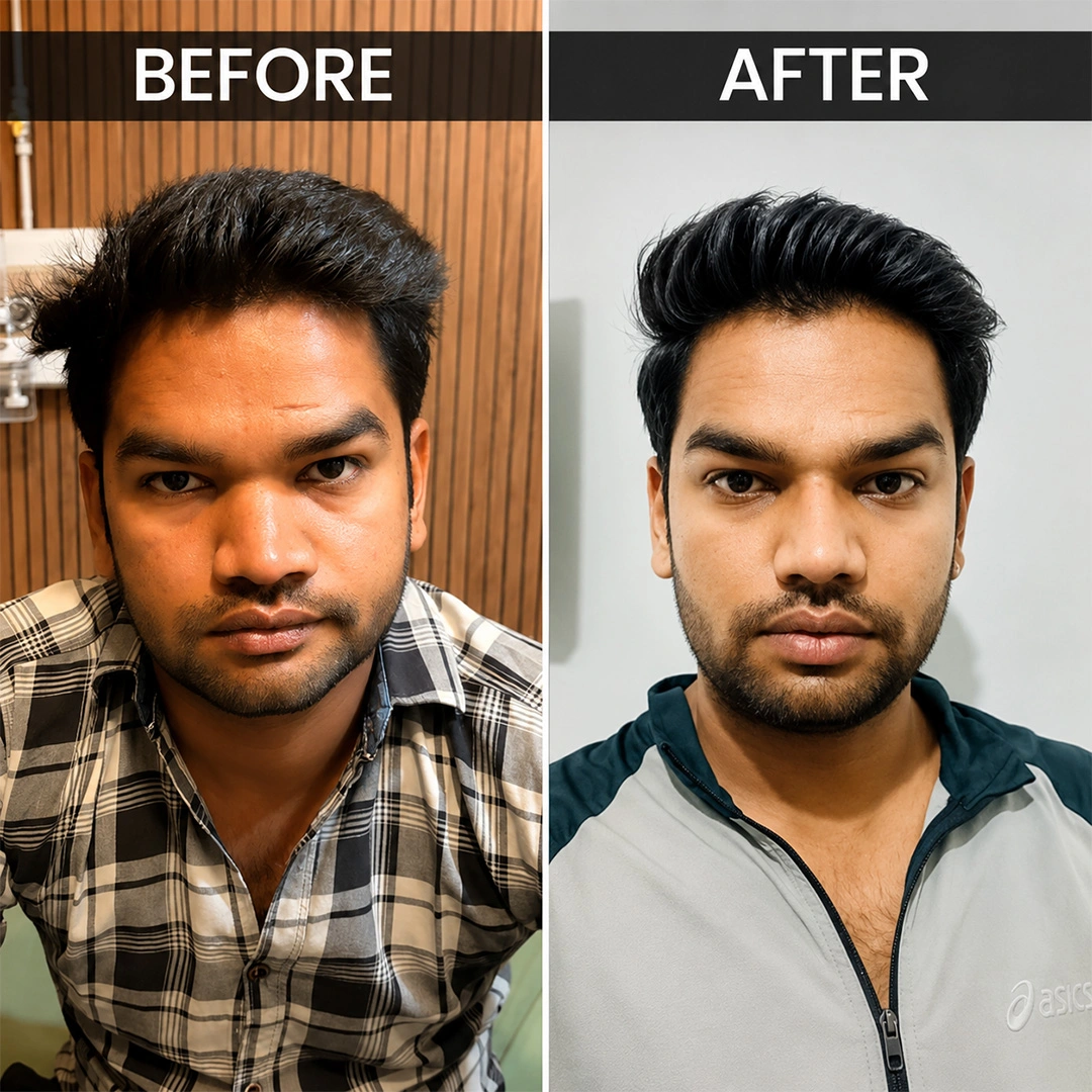 Before After